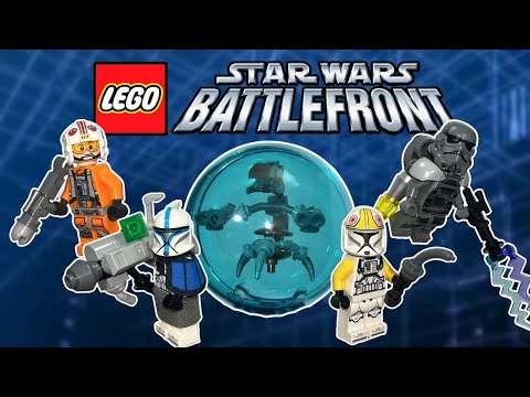 I Built STAR WARS BATTLEFRONT In LEGO!