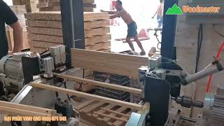 Máy khoan 2 chiều nạp phôi tự động Woodmaster