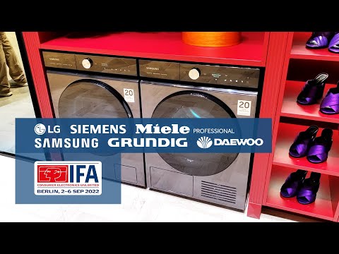 IFA 2022 - Grundig, Siemens, LG, Daewoo, Miele Professional, Samsung