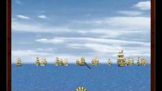 Man of War Gameplay. Naval Battle