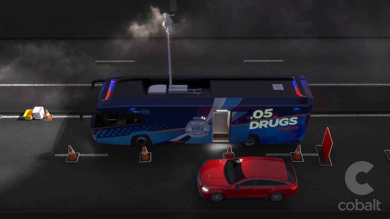 Victoria Police Alcohol & Drug Testing Vehicle