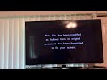 Opening To The Matrix Reloaded 2003 DVD Rated R Fullscreen
