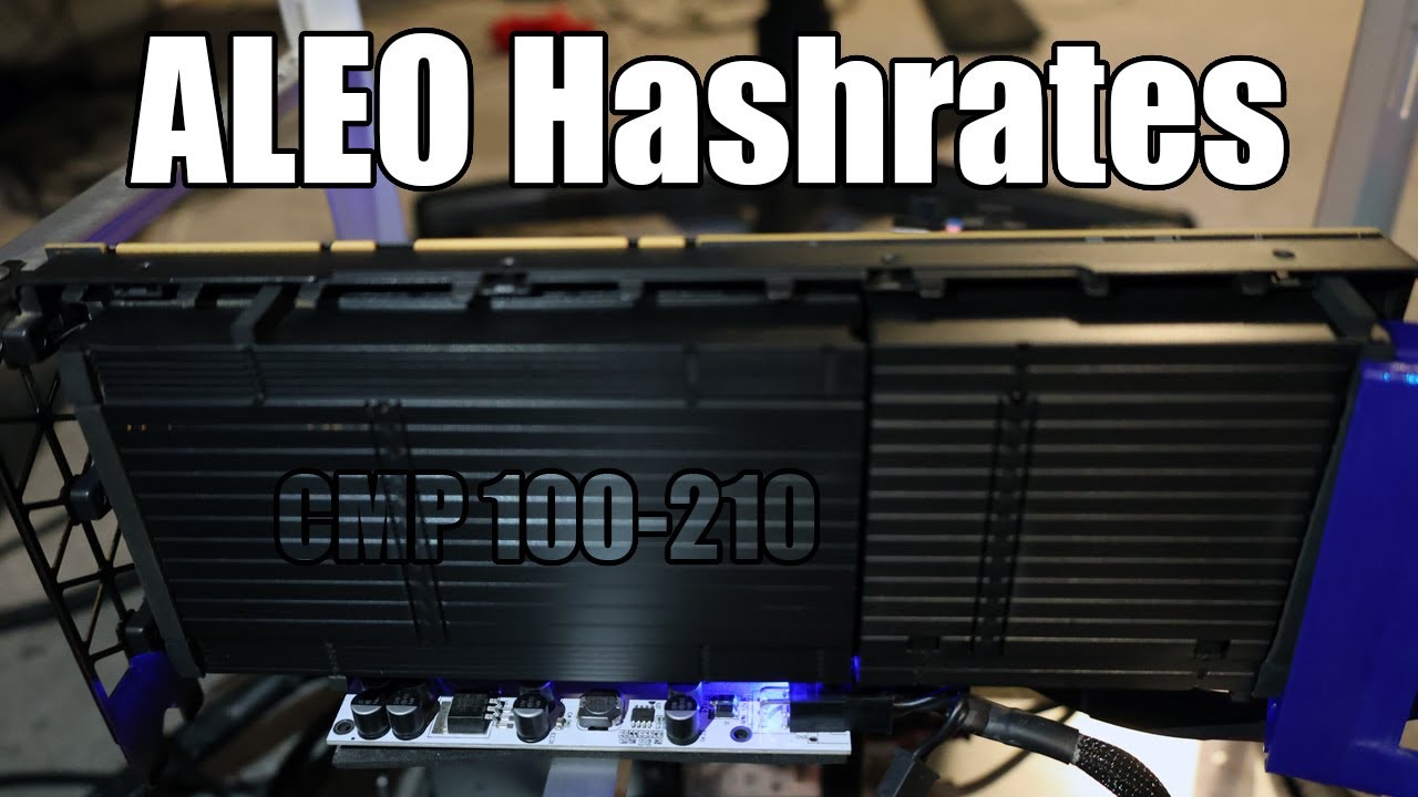 CMP 100-210 Real ALEO Hashrates / Profits