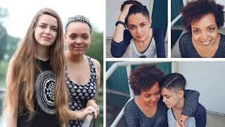 CUTTING  ALL MY HAIR OFF + GOING NATURAL!