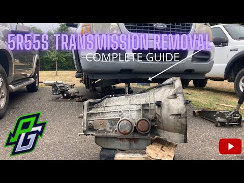 02-10 Ford Explorer / Mercury Mountaineer 5R55S Transmission Removal (COMPLETE GUIDE)