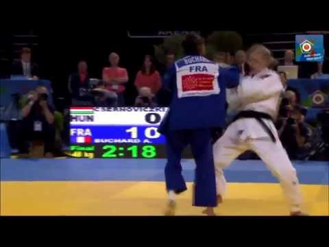 European Championships Montpellier 2014: Eva Csernoviczki (HUN) - Amandine Buchard (FRA)