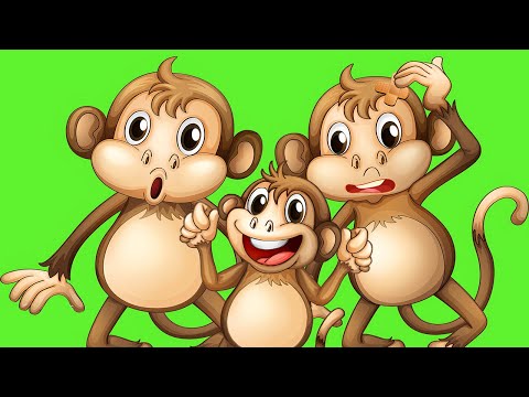 Five Little Monkeys Song - Nursery Rhymes & Kids Songs - Tele Domi