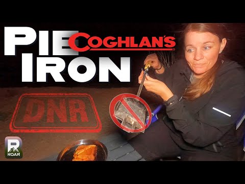 COGHLAN'S Pie Iron Review | Camp Cooking Chicken Parmesan |🛑Do Not Recommend | CC