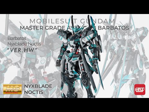 MG Barbatos ASW G 08 | Gunpla Custom Build | Nyxblade Noctis Ver  Hw