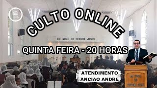 Culto Online | QUINTA - FEIRA 05 | 03 | 20 H #deus #jesus #ccb #fe