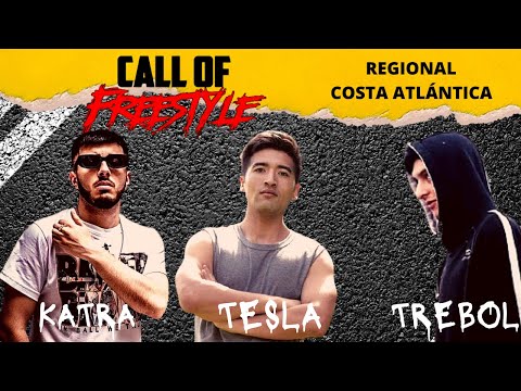 KATRA VS TREBOL VS TESLA |DESEMPATE DE PUNTOS CLASIFICATORIA REGIONAL| #CALLOFFREESTYLE