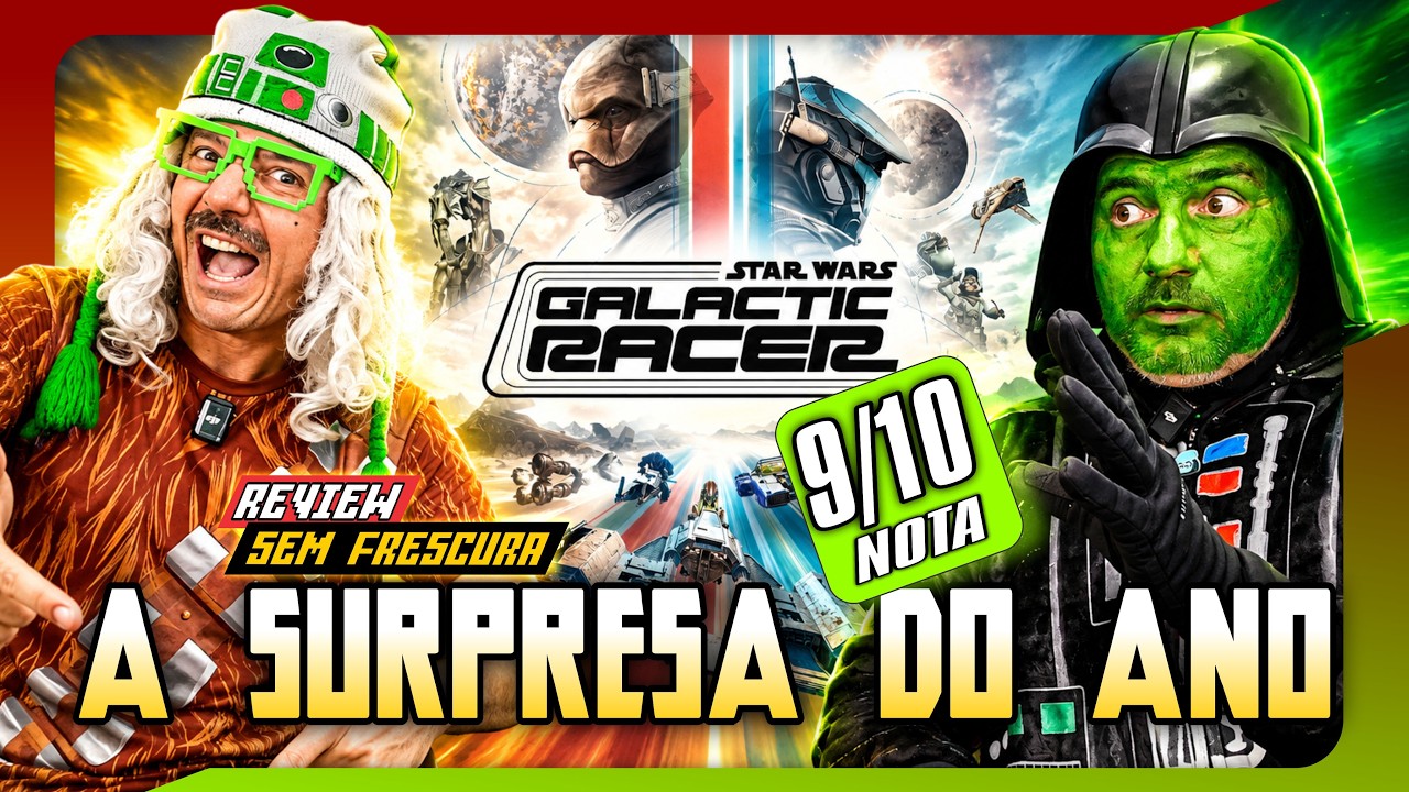 O MELHOR JOGO DE STAR WARS EM 23 ANOS?! 🏎️🔥 REVIEW STAR WARS GALACTIC RACER (VALE A PENA?) #starwars