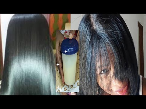 ALISA MESMO! Seu CABELO com E feitode PROGRESSIVA! Pré-Poo ALISADORES...