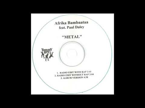 Gary Numan & Afrika Bambaataa - Metal (Radio Edit Without Rap) Feat. MC Chatterbox