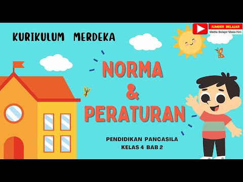 Video Norma dan Peraturan Pendidikan Pancasila Kelas 4