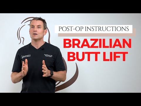 Brazilian Butt Lift Post-op Instructions | Dr. Barrett Beverly Hills
