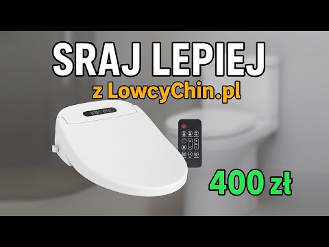 Inteligentna deska za 400 zł z Aliexpress – luksus w łazience jak z Japonii! - Test LowcyChin.pl