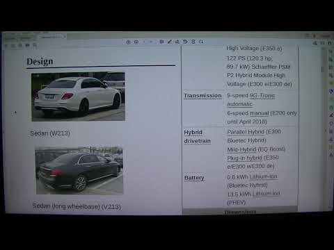 MongoTV_8847 - LOOKING AT GAMER PC HARDWARE - Part 433 - Mercedes-Benz E-Class W213