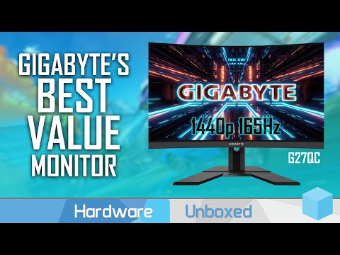 External Review Video ootIQhEYEDs for Gigabyte G27QC A 27" QHD Curved Monitor (2021)