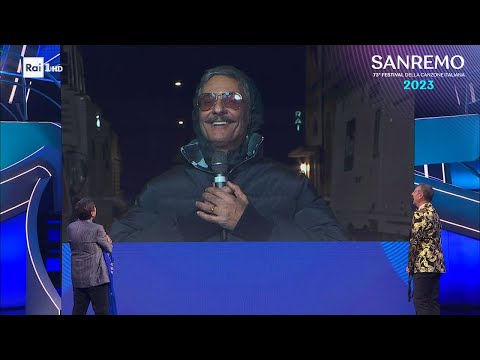 Sanremo 2023 - Fiorello e la gag con Amadeus