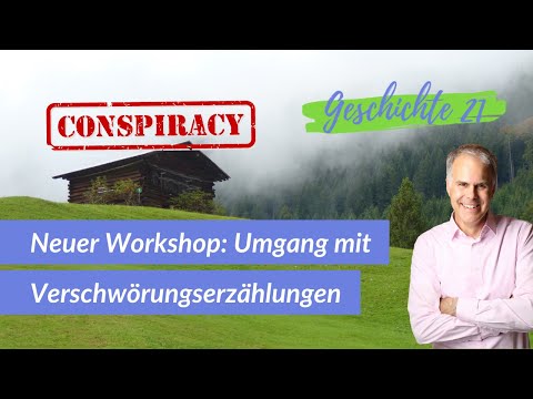 Verschwörungserzählungen im Geschichtsunterricht analysieren und kritisieren