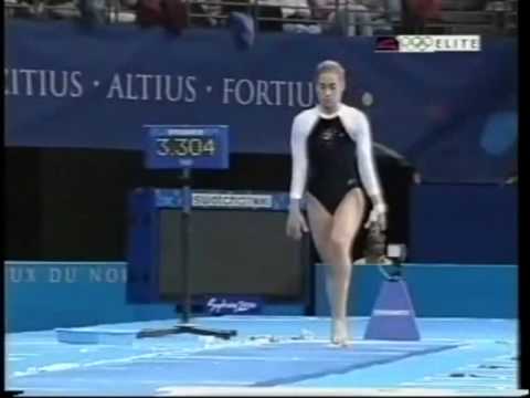 Gharde Geldenhuys (NAM) 2000 Olympic Prelims - Vault 1