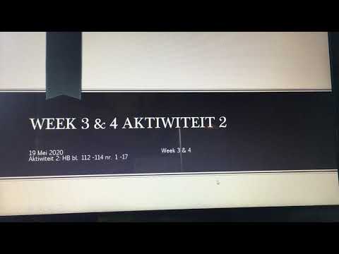 AFRIKAANS GRAAD 8: 10 Junie 2020 - periode 1 (10081)