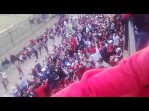 "Aca esta tu hinchada - LOS DE SIEMPRE Colon vs san lorenzo" Barra: Los de Siempre &bull; Club: Colón