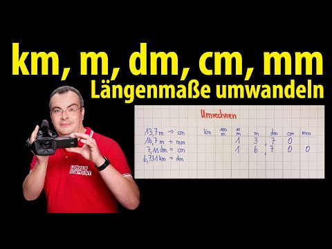 km, m, dm, cm ,mm - Maßeinheiten umwandeln - Längenmaße | Lehrerschmidt