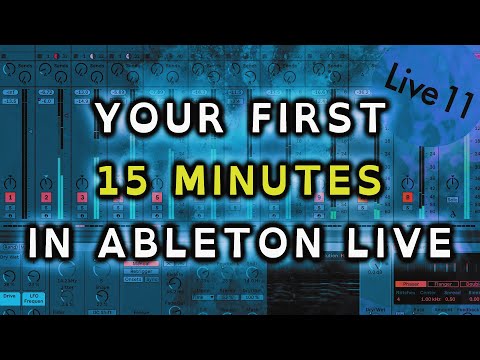 Beginner's CRASH COURSE Ableton Live 11 in 15 MIN