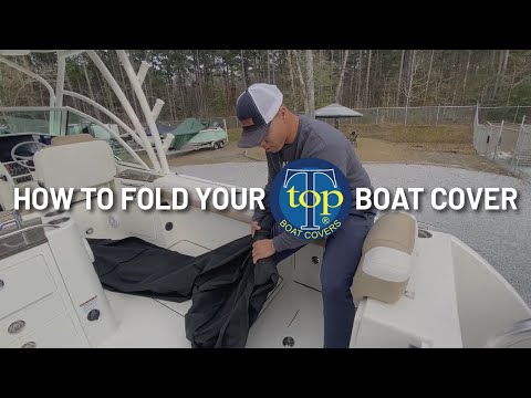HOW TO FOLD YOUR T-TOP BOAT COVER