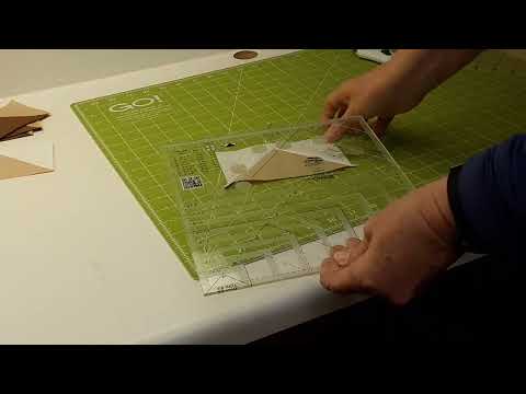 How to Properly Trim Your Flying Geese Block