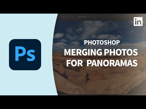 Photoshopチュートリアル - パノラマ用に写真を合成する (Photoshop Tutorial - Merging photos for panoramas)