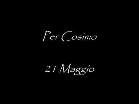 Giuseppe volza - per cosimo 21 maggio