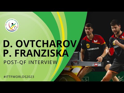 D. Ovtcharov/P. Franziska Post-Quarterfinal Interview | #ITTFWorlds2023