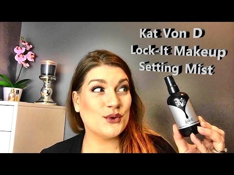 Kat Von D Lock It Makeup Setting Mist - Cruelty Free & Vegan