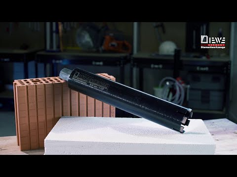 DIEWE Diamantbohrkrone Bohrkrone Dryborex - Trockenbohren in Beton