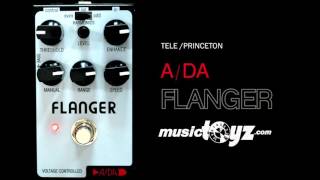 Video thumbnail for ADA PBF Flanger Pedalboard Size Guitar Pedal by musictoyznetwork