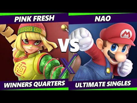 S@X 453 Winners Quarters - Pink Fresh (Min Min) Vs. Nao (Mario) Smash Ultimate - SSBU