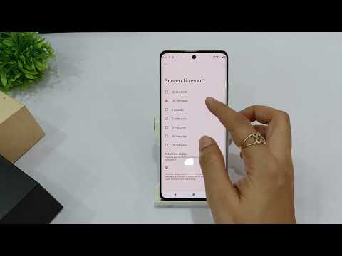How to fix screen timeout problem in motorola edge 50 fusion, ultra | Auto screen off kaise badhaye