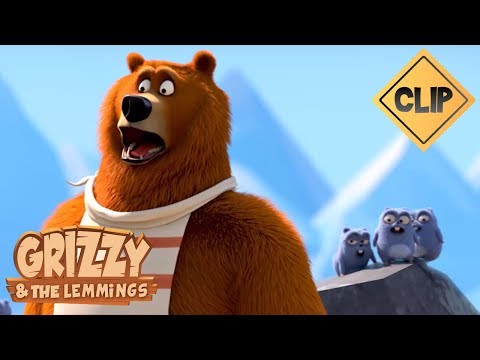 A chase Grizzy VS Lemmings for Yummy spread ! - Grizzy & les Lemmings