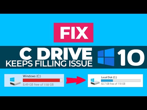 💥Fixed! C Drive Keeps Filling up Automatically Windows 10, 11 || Best 8 Ways