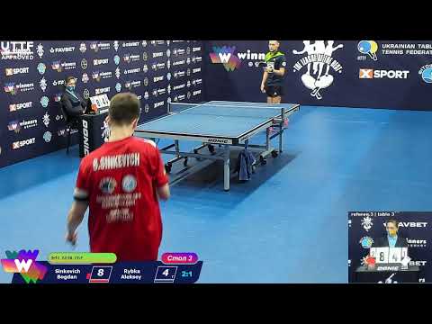 Sinkevich Bogdan - Rybka Aleksey  Final games League of best Table Tennis 20.12.2020 12:00