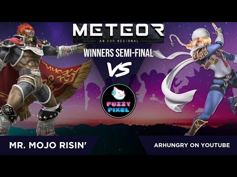 Mr. Mojo Risin' (Ganondorf) vs Arhungry on youtube (Sheik) - Winners Semi-Final - METEOR 3
