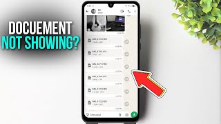 Fix Whatsapp Document Photos Not Showing in Gallery