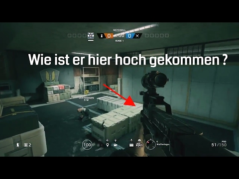 Rainbow Six Siege Top 3 Spots (Chalet,HerefordBase,Cafe) Deutsch