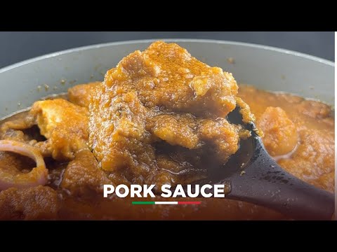 SIMPLE GHANAIAN PORK SAUCE RECIPE