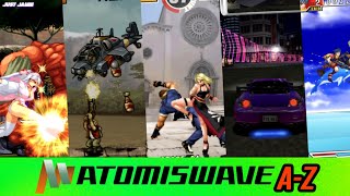 Every Atomiswave Arcade Game Ever Made (Time Stamps) #atomiswave #arcadegames #arcadegaming