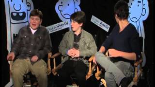 Zachary Gordon, Robert Capron, Devon Bostick Exclusive Interviews for Diary of a Wimpy Kid 2 video