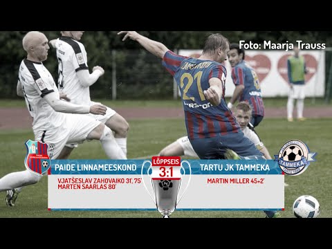 23. voor 2016: Paide Linnameeskond - Tartu JK Tammeka 3:1 (1:1)